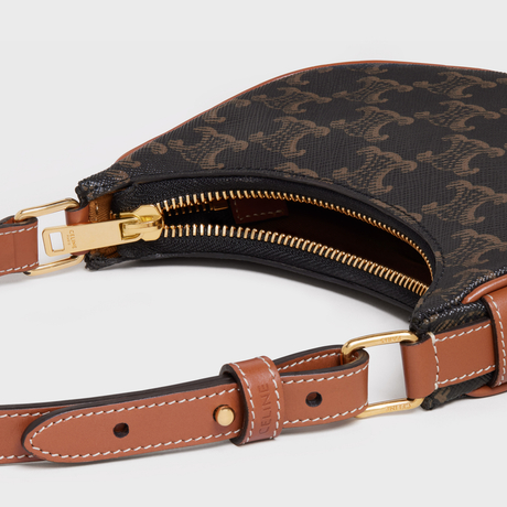 MINI AVA IN TRIOMPHE CANVAS AND CALFSKIN TAN - Image 4